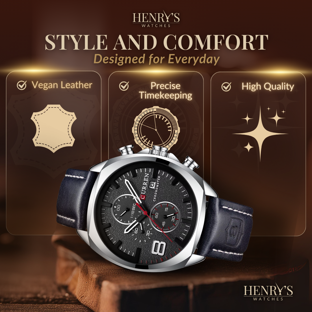 Waterproof Chronograph Sport Military Watch