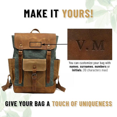 Vintage Laptop Backpack | Greg