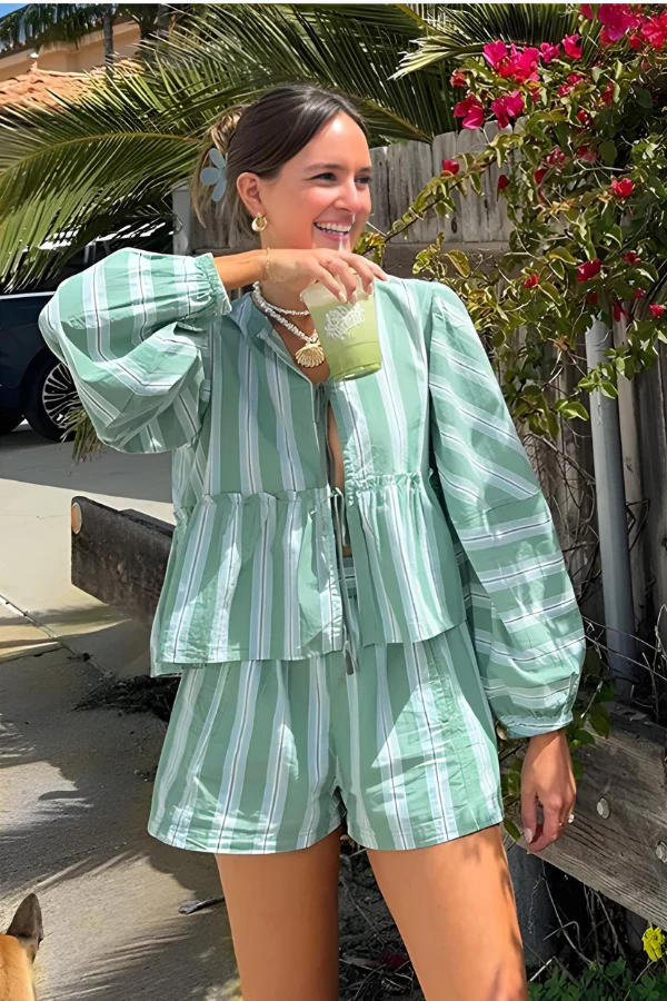 Lorraine - Blouse Set