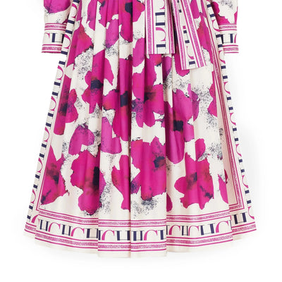 Alli | Long sleeved  Flower Print Dress