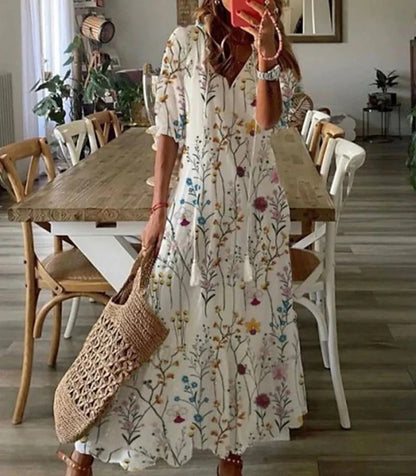 Esmie - Boho Tummy Coverage Dress
